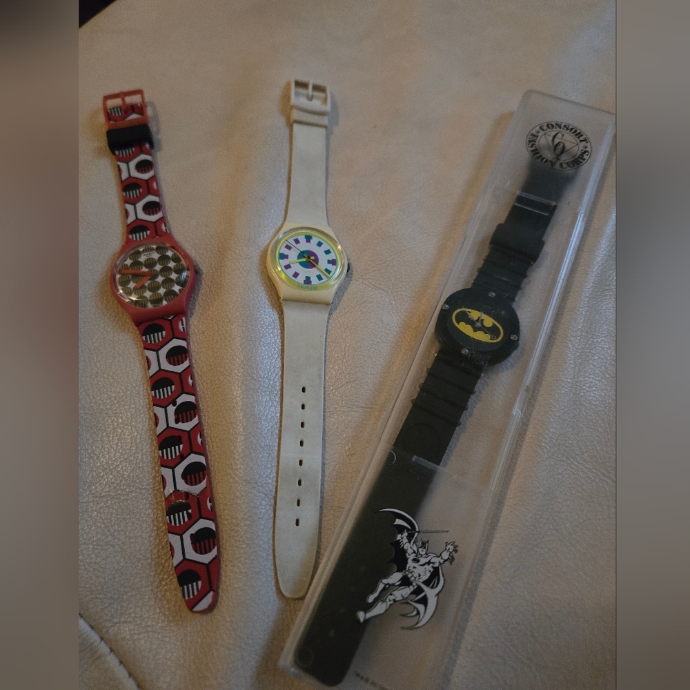 80s Rare Swatch Watches